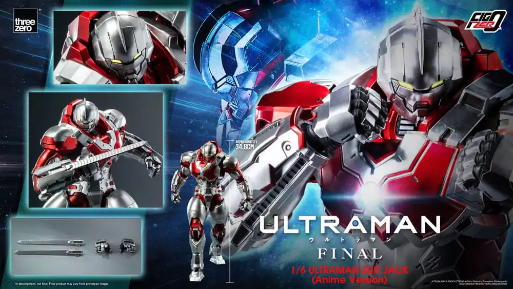 Ultraman Final FigZero akcijska figura 1/6 Ultraman Suit Jack Anime Version 35 cm fotografija izdelka