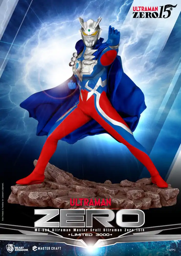 Ultraman Master Craft Kip Ultraman Zero 15th 41 cm fotografija izdelka