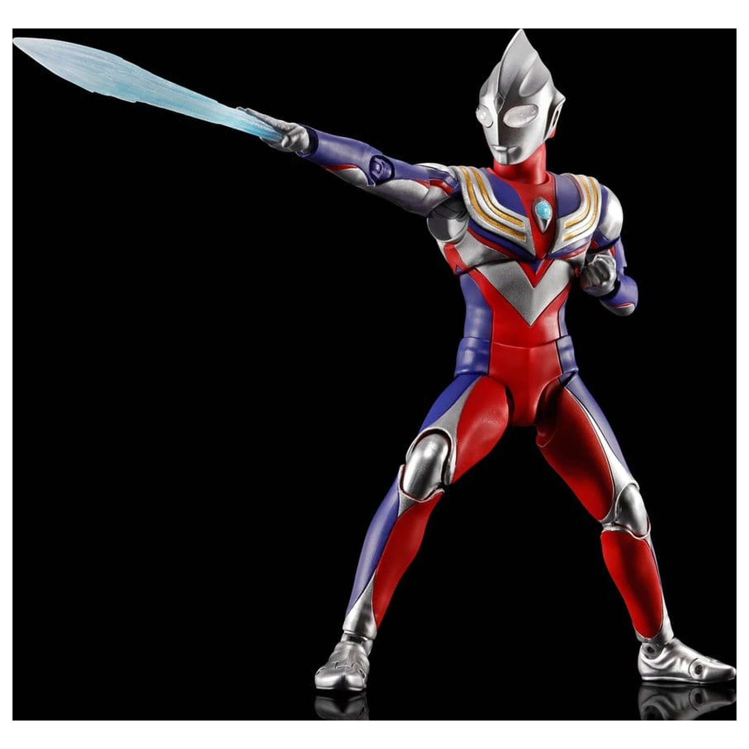 Ultraman Series S.H.Figuarts Shinkocchou Seihou akcijska figura Ultraman Tiga Multi Type 30th Anniversary Edition 15 cm fotografija izdelka