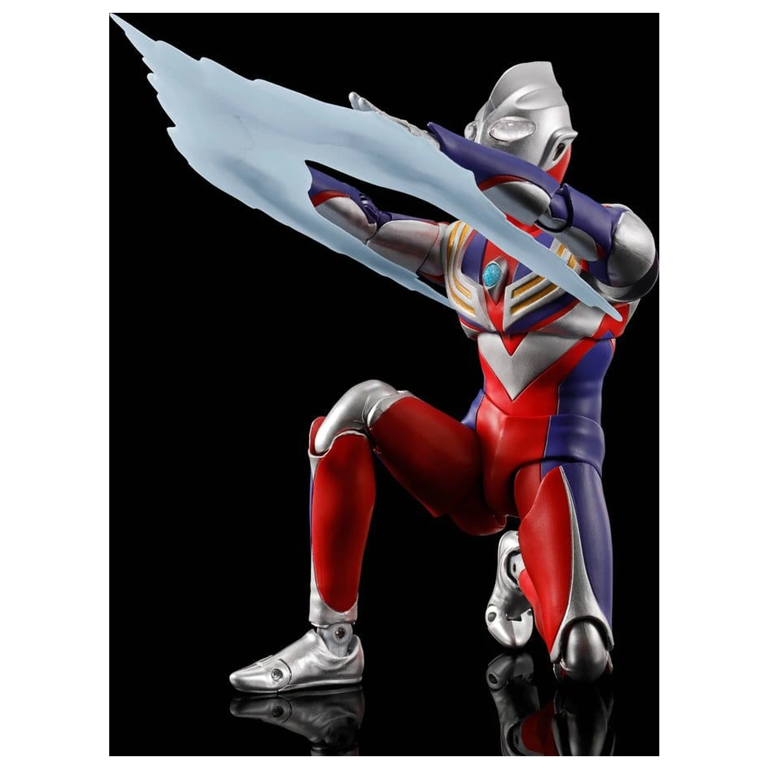 Ultraman Series S.H.Figuarts Shinkocchou Seihou akcijska figura Ultraman Tiga Multi Type 30th Anniversary Edition 15 cm fotografija izdelka