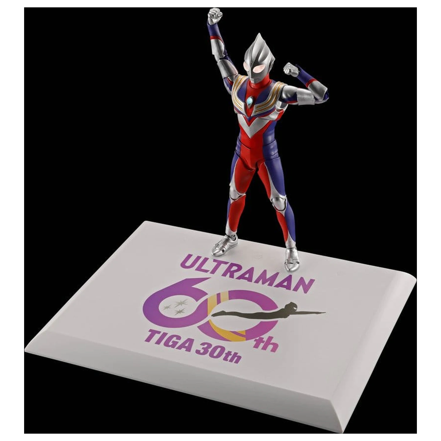 Ultraman Series S.H.Figuarts Shinkocchou Seihou akcijska figura Ultraman Tiga Multi Type 30th Anniversary Edition 15 cm fotografija izdelka