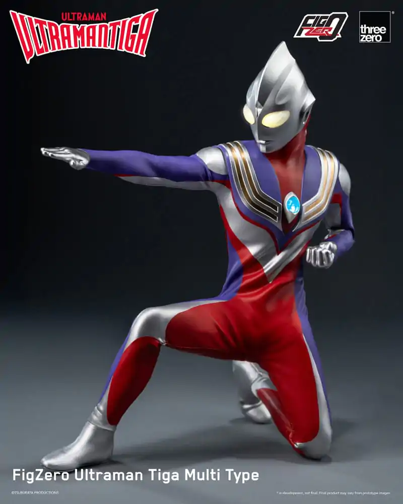 Ultraman Tiga FigZero akcijska figura 1/6 Ultraman Tiga Multi Type 32 cm fotografija izdelka