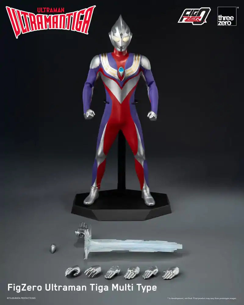 Ultraman Tiga FigZero akcijska figura 1/6 Ultraman Tiga Multi Type 32 cm fotografija izdelka