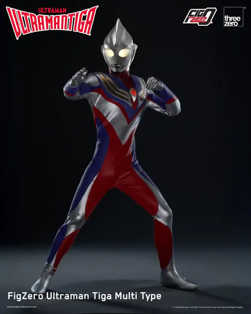 Ultraman Tiga FigZero akcijska figura 1/6 Ultraman Tiga Multi Type 32 cm fotografija izdelka
