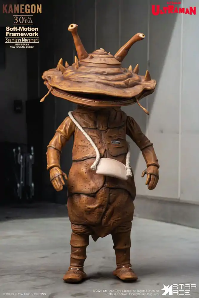 Ultraman Ultra-Kaiju mehka vinilna statua Kanegon 30 cm fotografija izdelka
