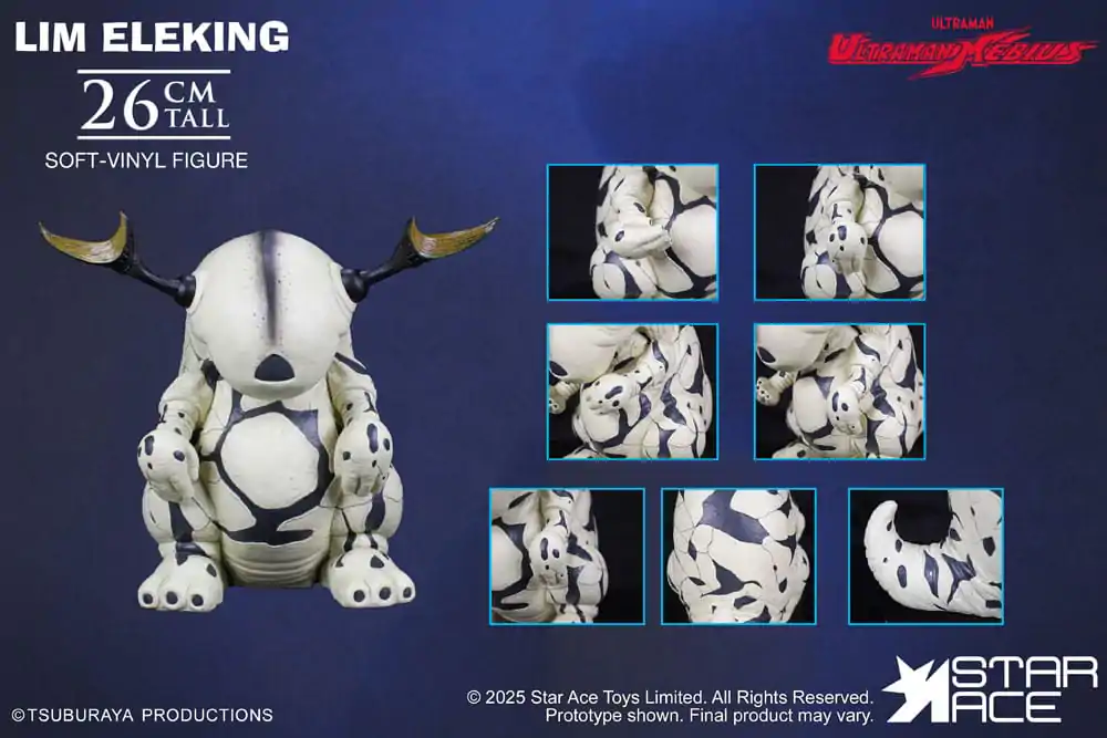 Ultraman Ultra-Kaiju Mehka vinilna statua Lim Eleking 26 cm fotografija izdelka