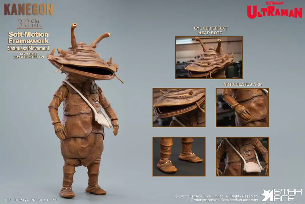 Ultraman Ultra-Kaiju Soft Vinyl kip Kanegon Special Edition 30 cm fotografija izdelka