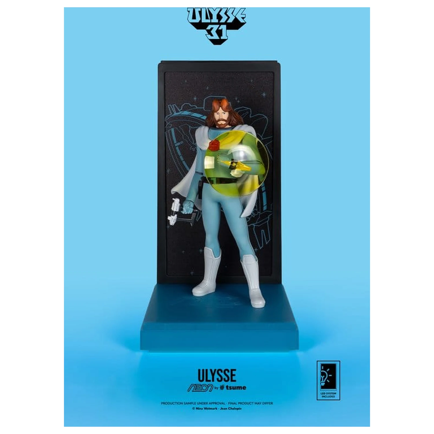Ulysse 31 Neon figura 1/9 Ulysse 20 cm fotografija izdelka