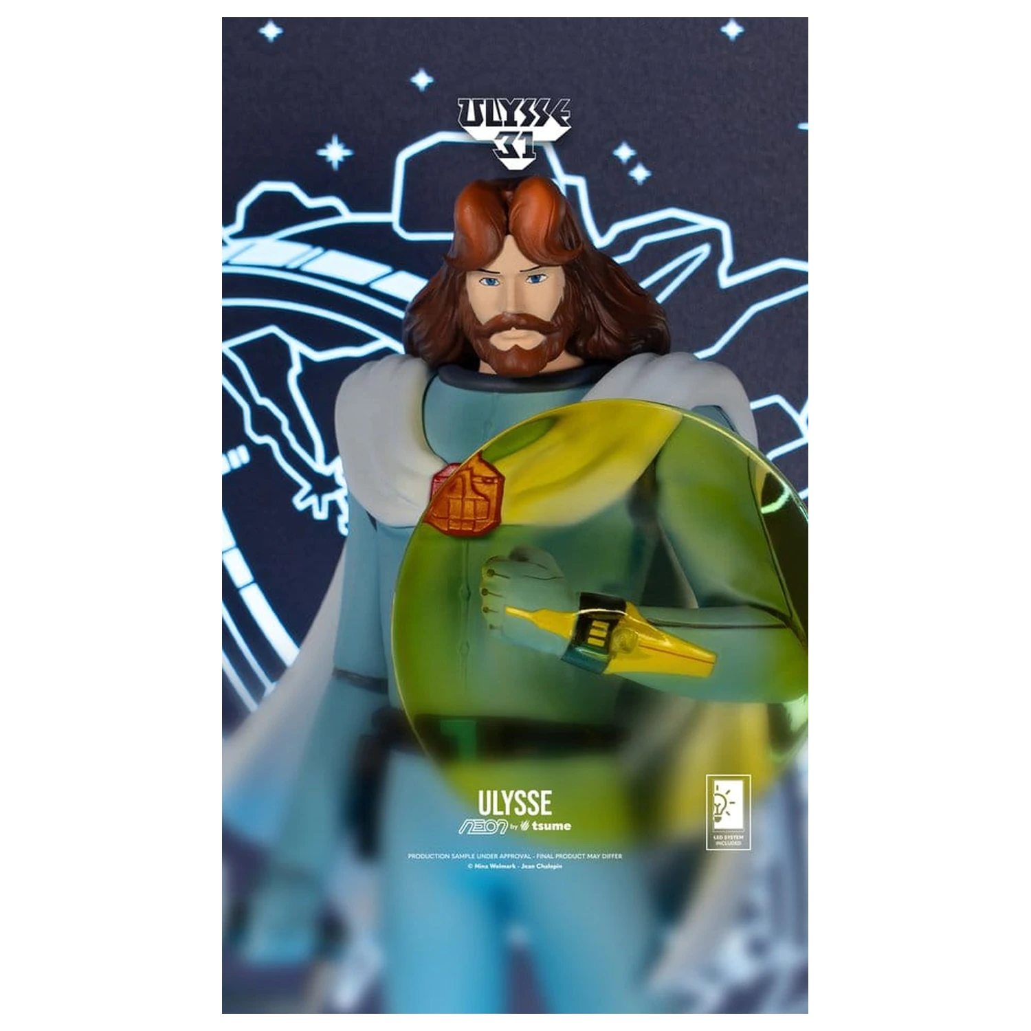Ulysse 31 Neon figura 1/9 Ulysse 20 cm fotografija izdelka