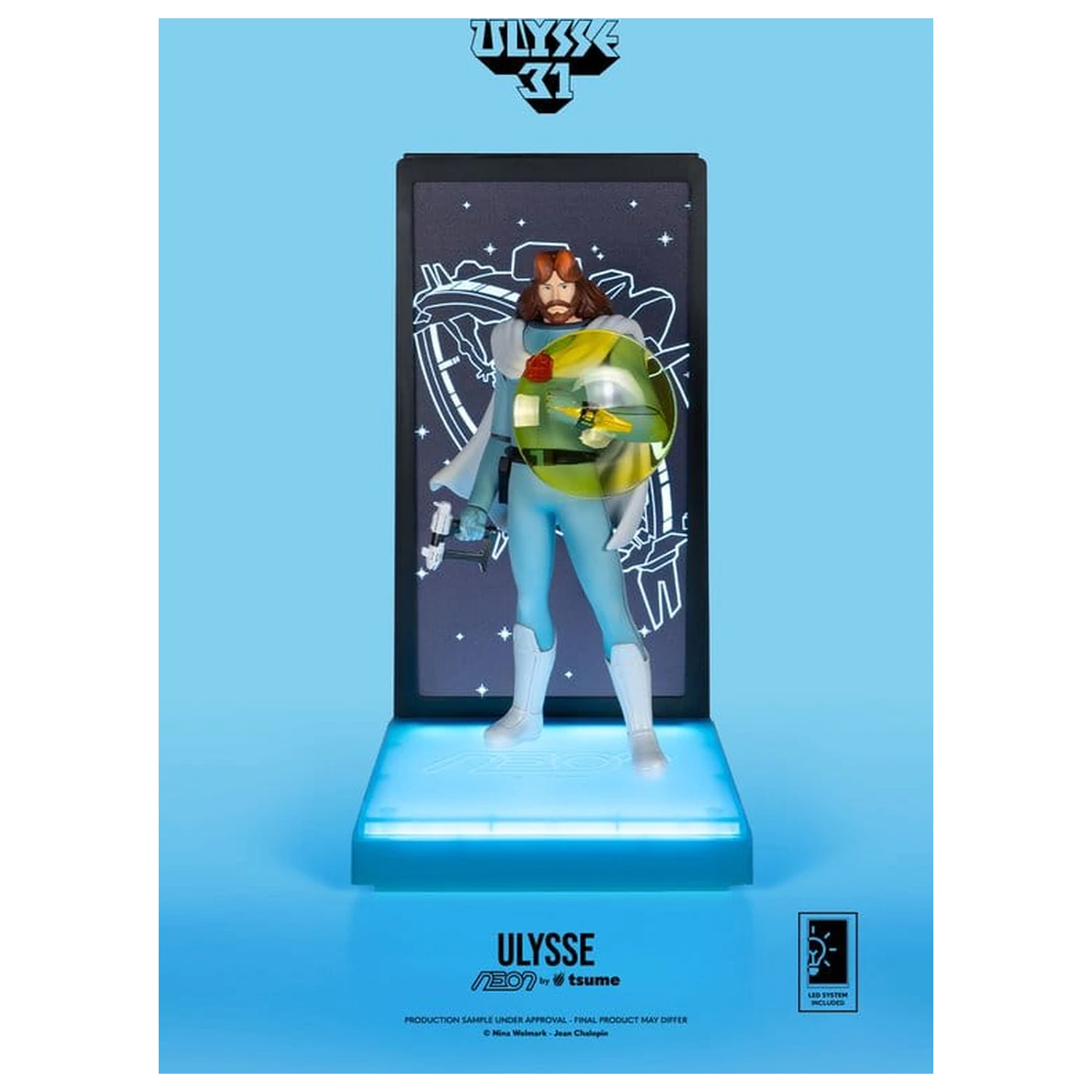 Ulysse 31 Neon figura 1/9 Ulysse 20 cm fotografija izdelka