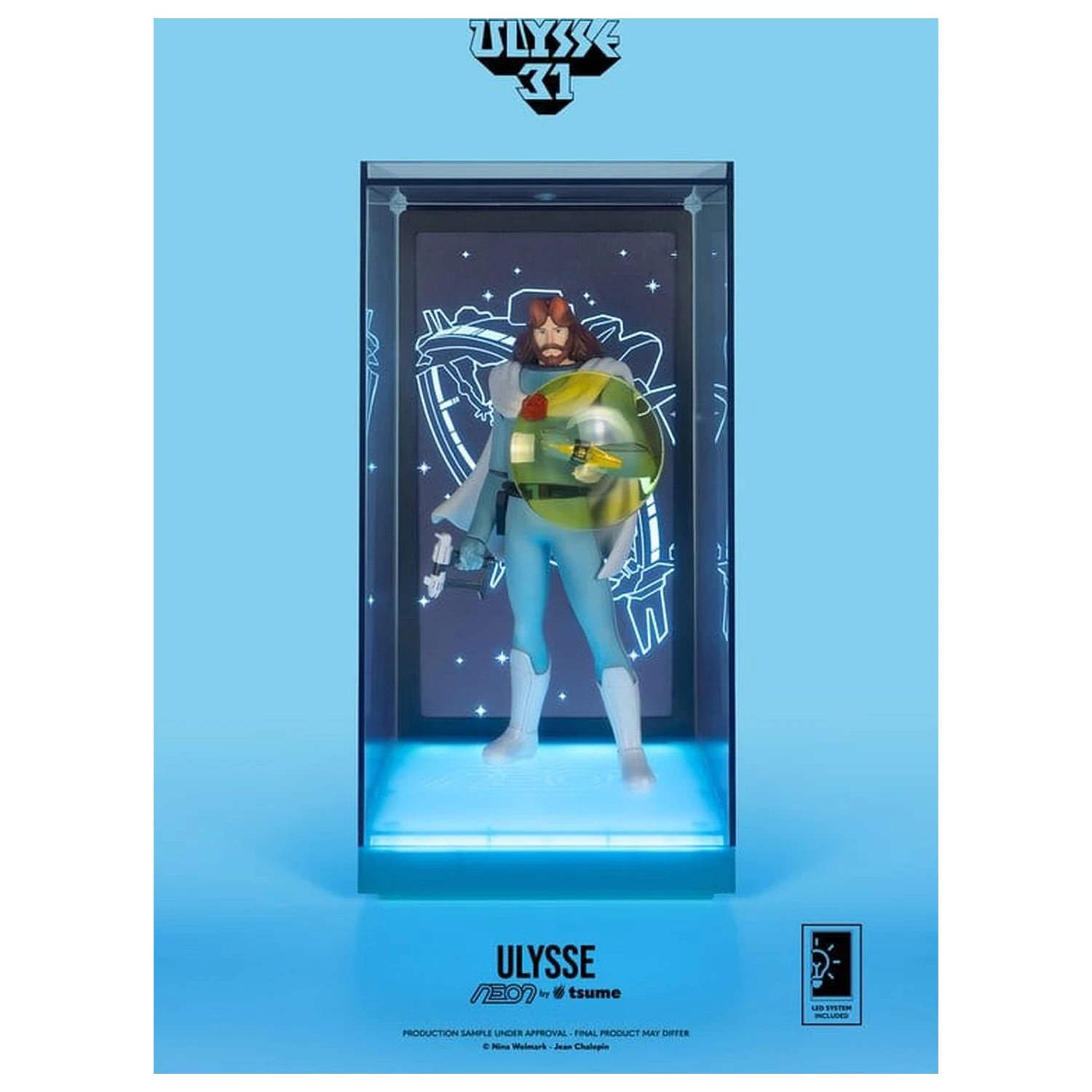 Ulysse 31 Neon figura 1/9 Ulysse 20 cm fotografija izdelka