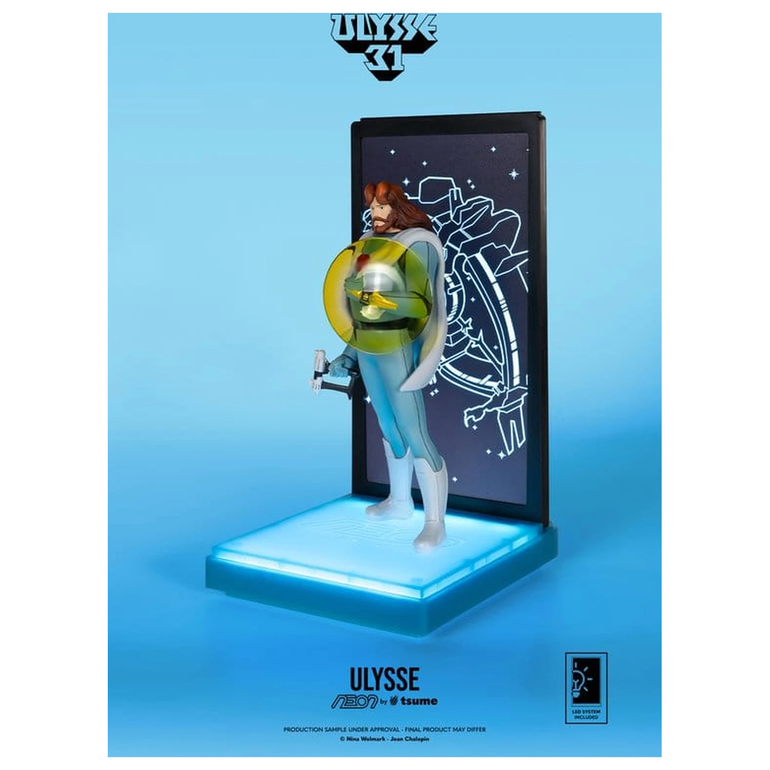 Ulysse 31 Neon figura 1/9 Ulysse 20 cm fotografija izdelka