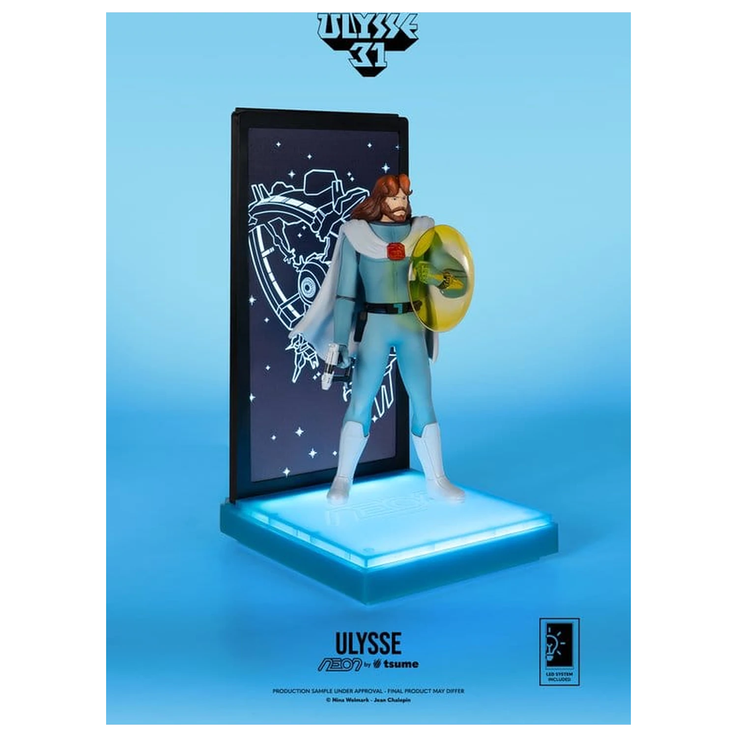 Ulysse 31 Neon figura 1/9 Ulysse 20 cm fotografija izdelka