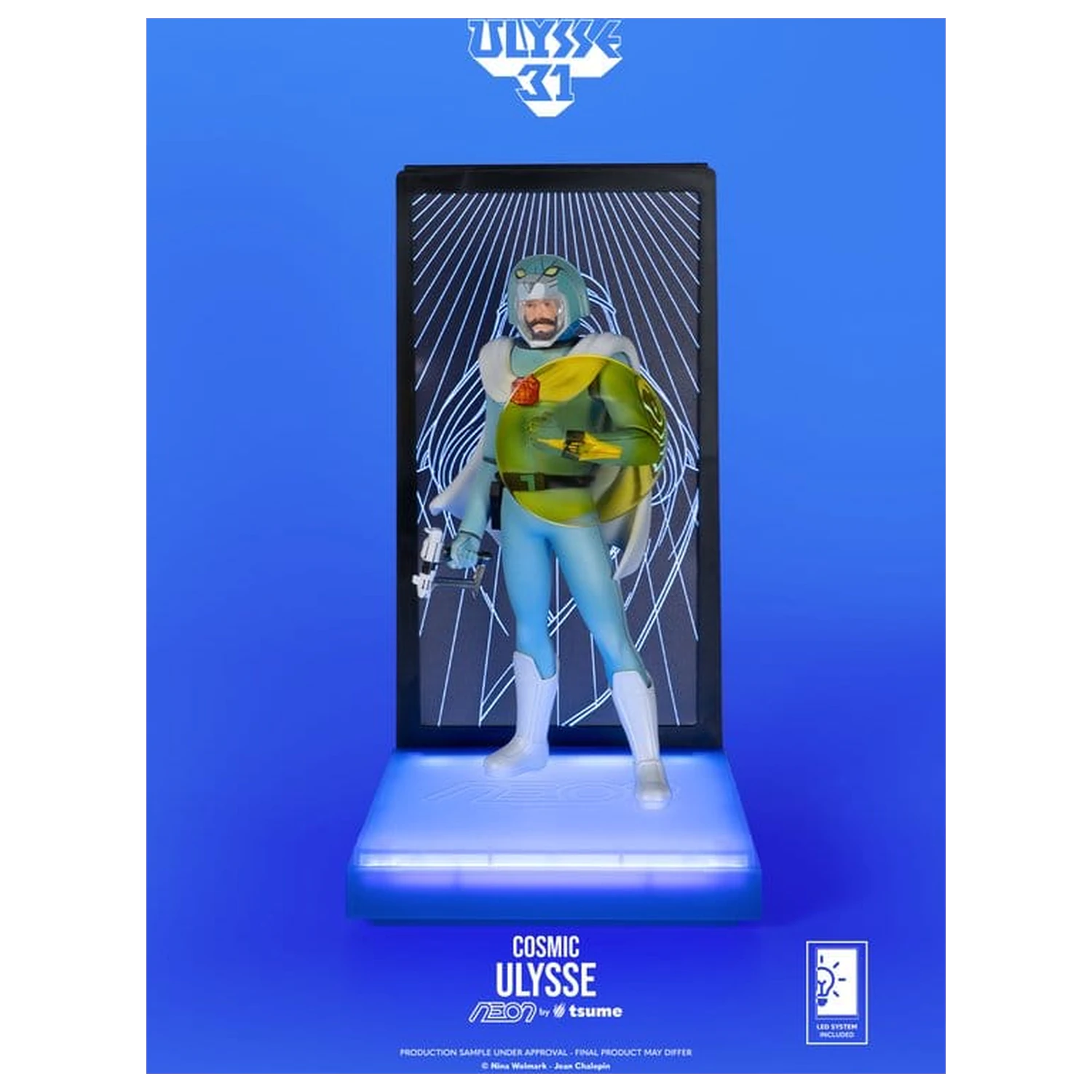 Ulysse 31 Neon figura 1/9 Ulysse Cosmic Version 20 cm fotografija izdelka