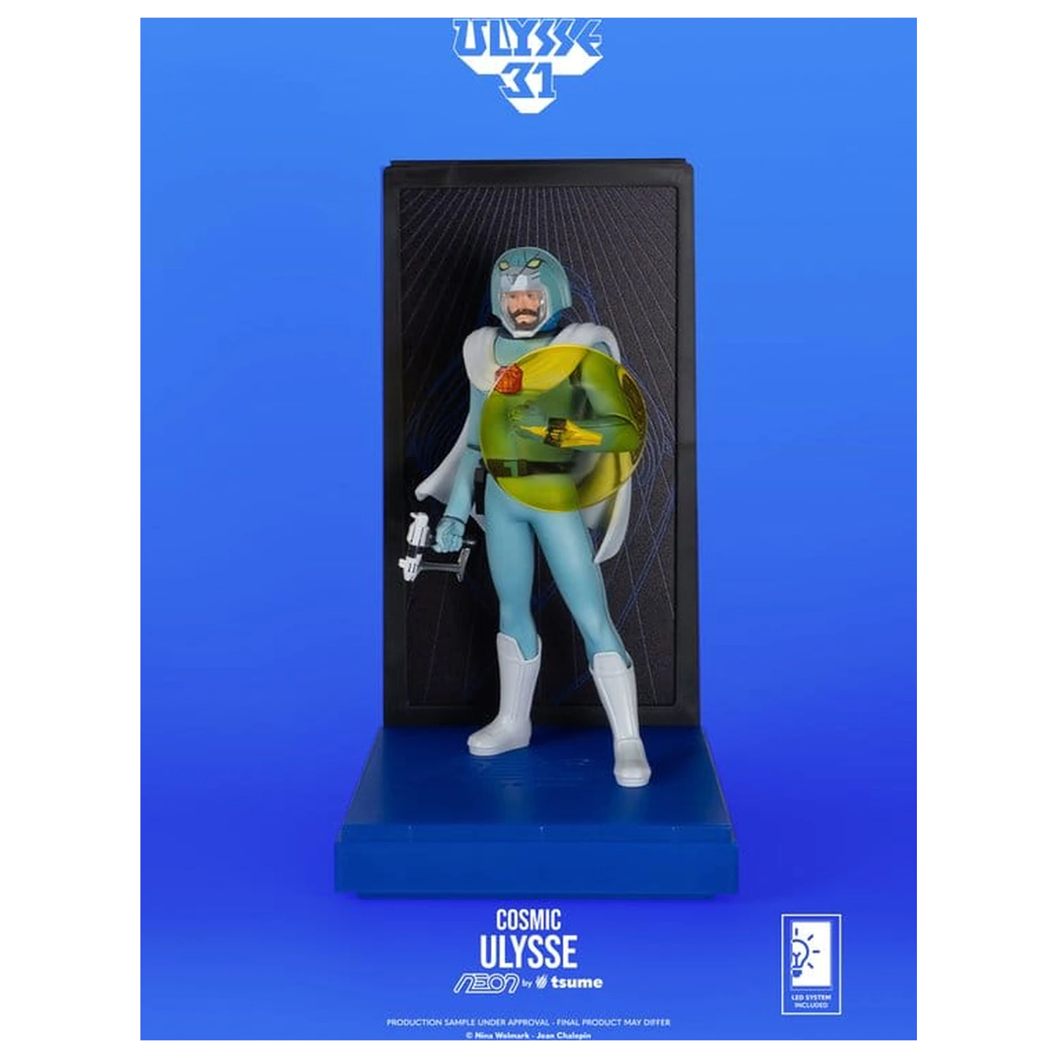 Ulysse 31 Neon figura 1/9 Ulysse Cosmic Version 20 cm fotografija izdelka