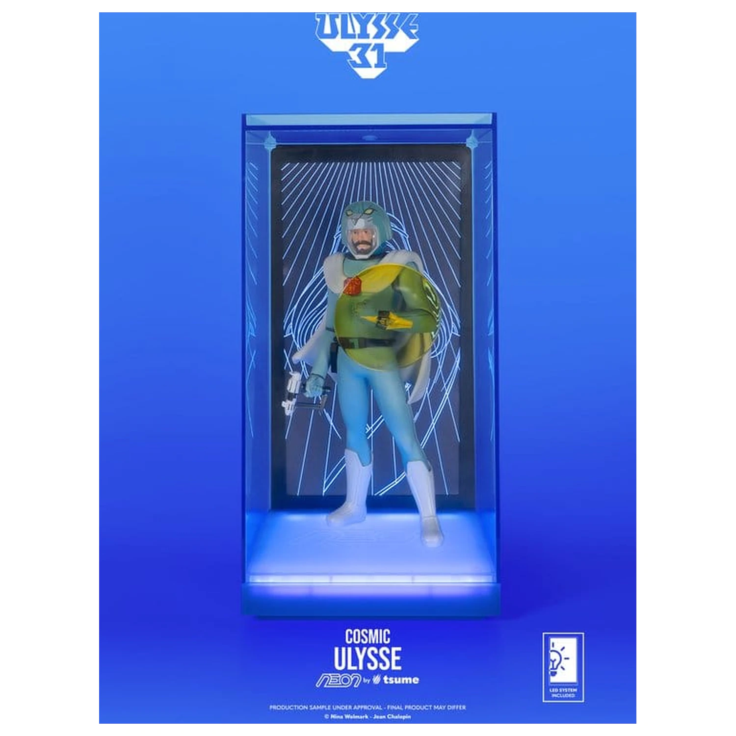 Ulysse 31 Neon figura 1/9 Ulysse Cosmic Version 20 cm fotografija izdelka