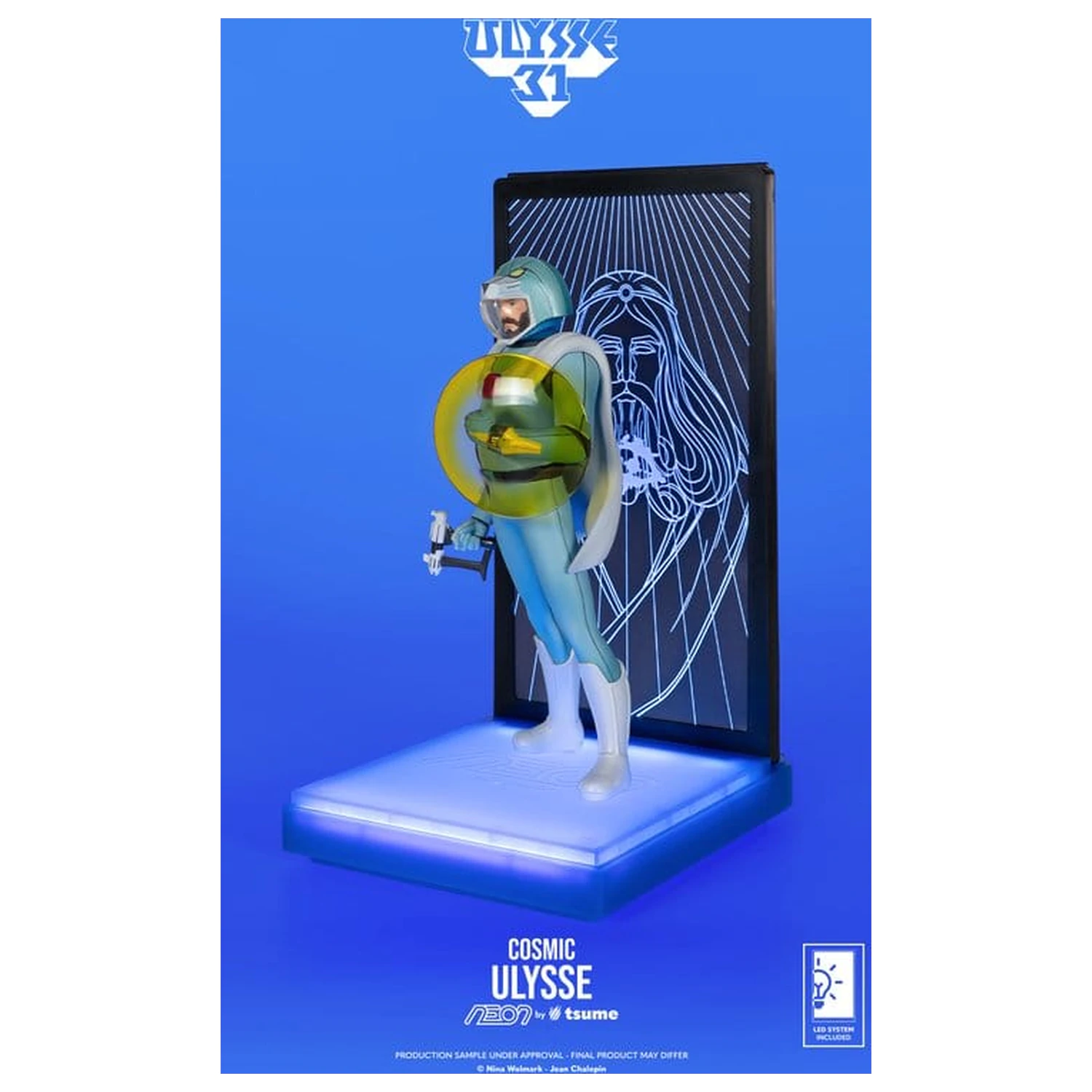 Ulysse 31 Neon figura 1/9 Ulysse Cosmic Version 20 cm fotografija izdelka