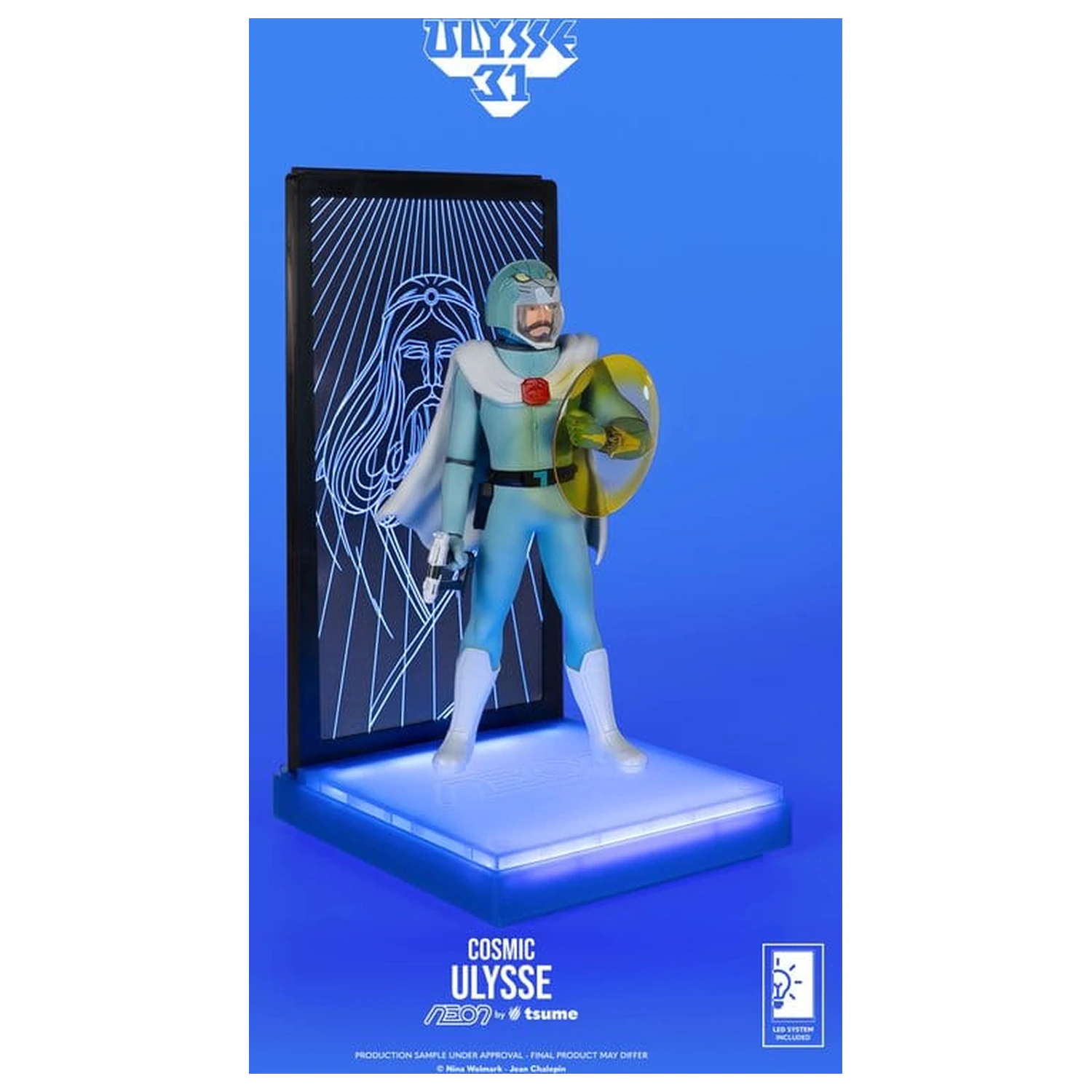 Ulysse 31 Neon figura 1/9 Ulysse Cosmic Version 20 cm fotografija izdelka