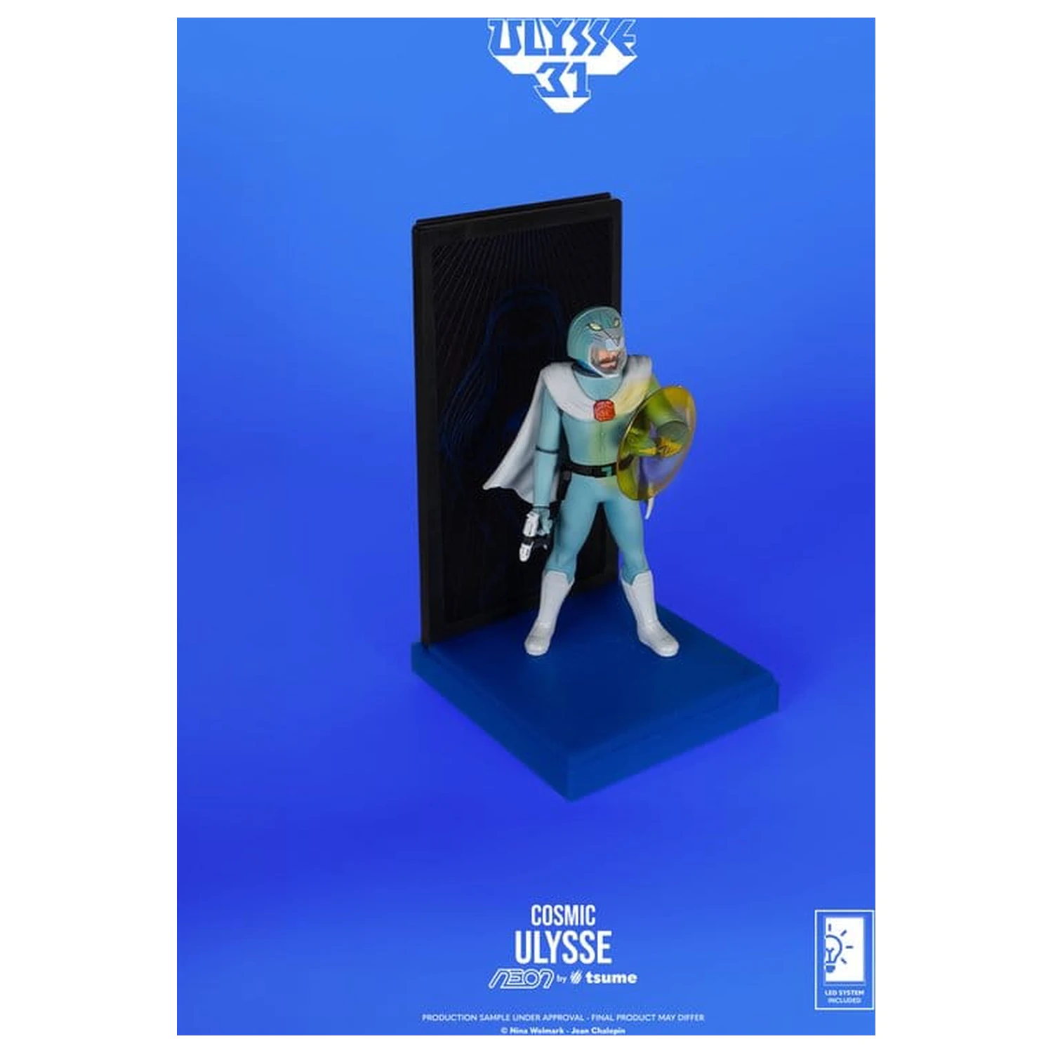 Ulysse 31 Neon figura 1/9 Ulysse Cosmic Version 20 cm fotografija izdelka
