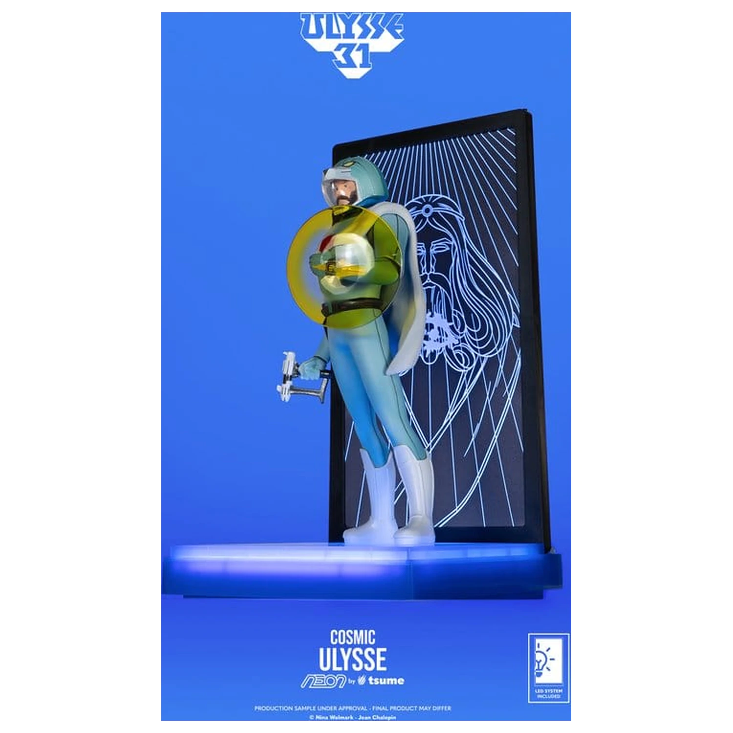 Ulysse 31 Neon figura 1/9 Ulysse Cosmic Version 20 cm fotografija izdelka