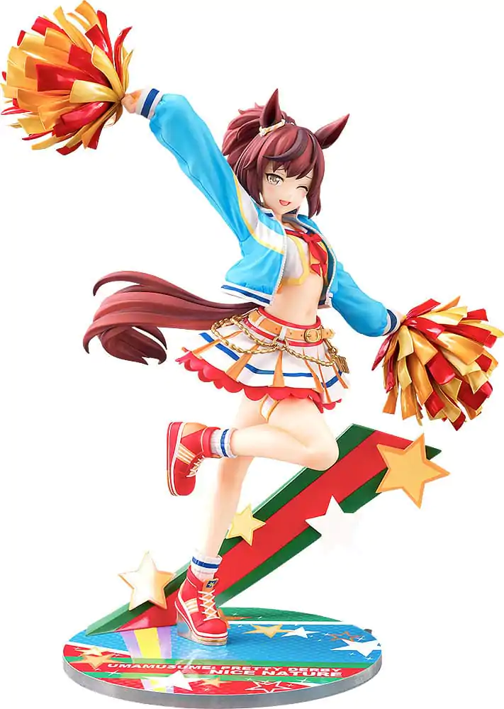 Uma Musume Pretty Derby PVC Kip 1/7 Nice Nature: Cheerleader 29 cm fotografija izdelka