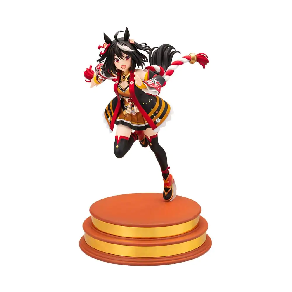 Uma Musume Pretty Derby PVC Kip 1/7 Outrunning the Encroaching Heat Kitasan Black 30 cm fotografija izdelka