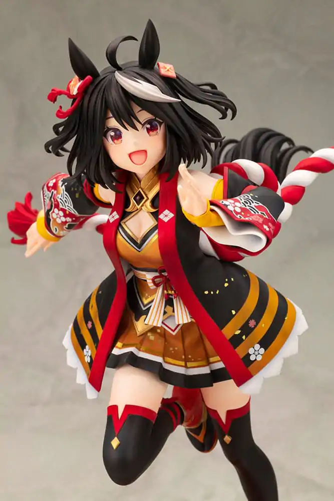 Uma Musume Pretty Derby PVC Kip 1/7 Outrunning the Encroaching Heat Kitasan Black 30 cm fotografija izdelka