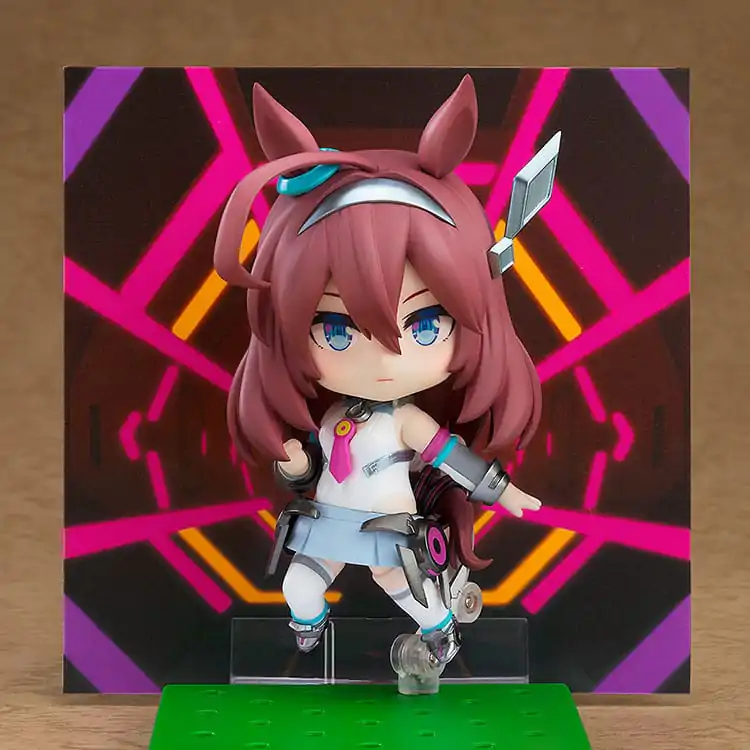 Uma Musume Pretty Derby Nendoroid akcijska figura Mihono Bourbon 10 cm fotografija izdelka