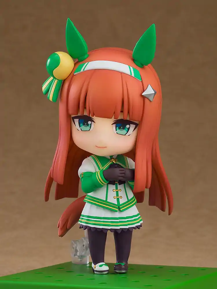 Uma Musume Pretty Derby Nendoroid akcijska figura Silence Suzuka 10 cm fotografija izdelka