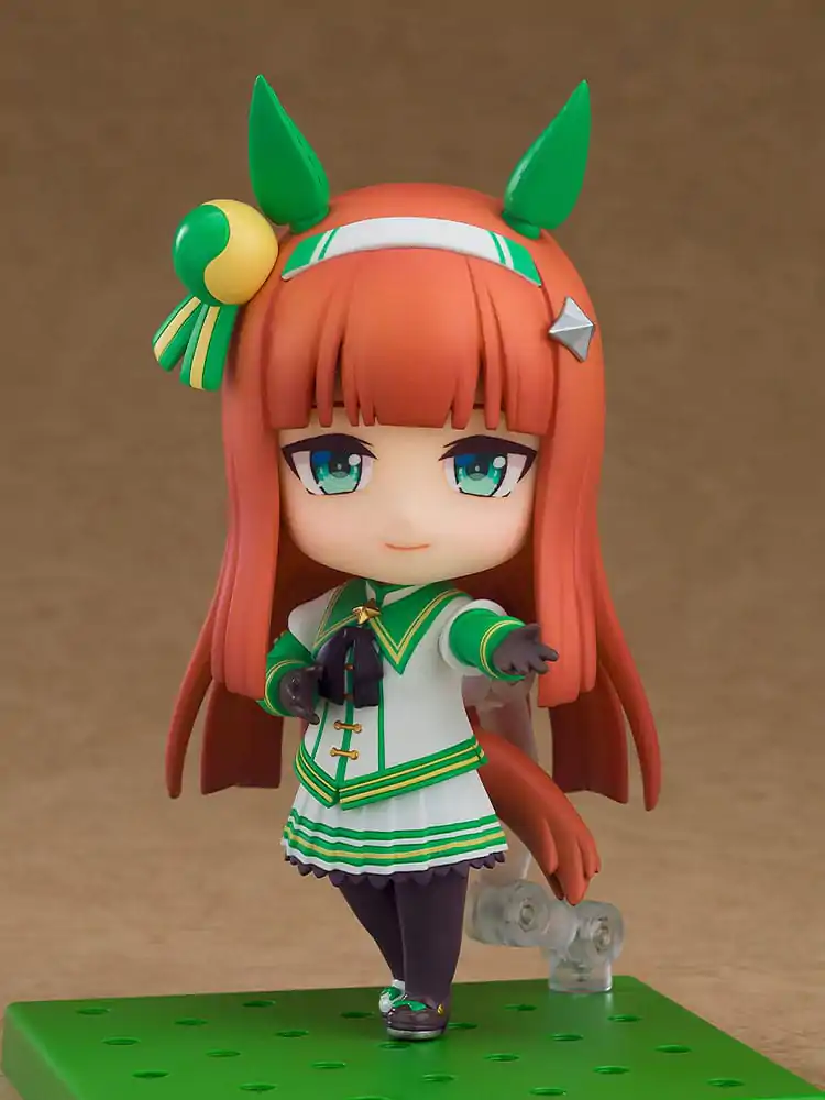 Uma Musume Pretty Derby Nendoroid akcijska figura Silence Suzuka 10 cm fotografija izdelka