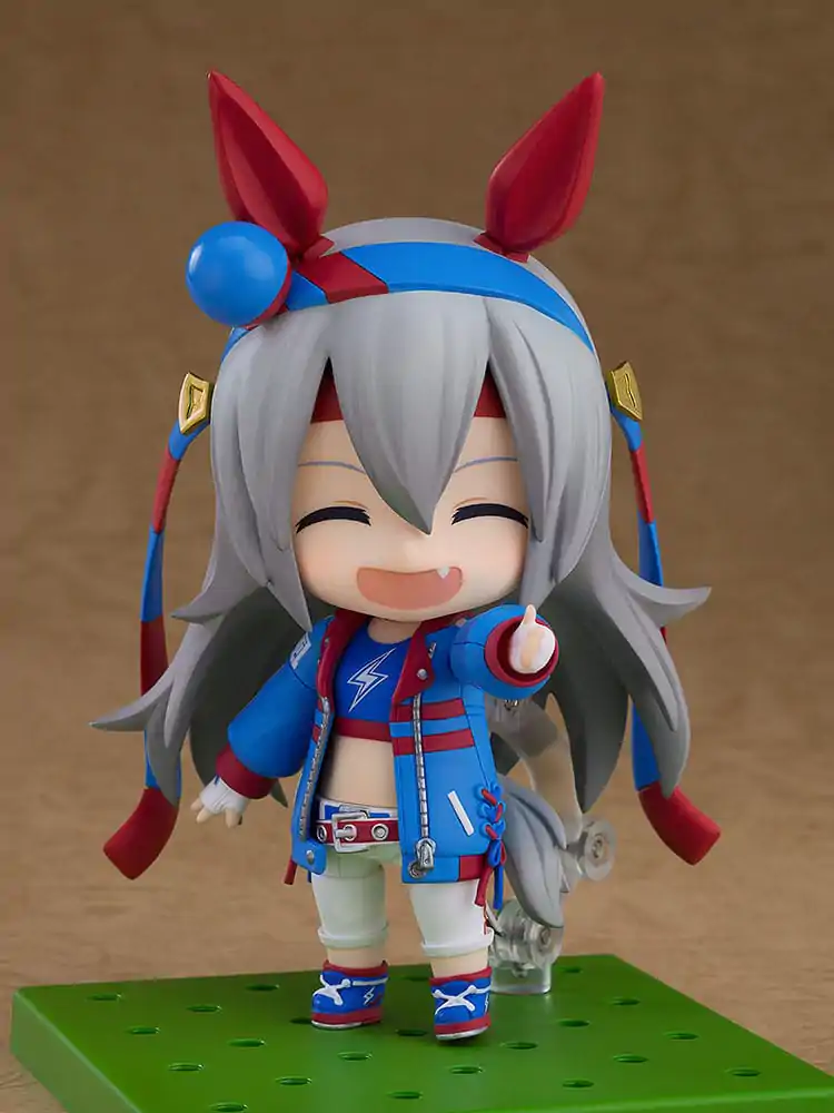 Uma Musume Pretty Derby Nendoroid akcijska figura Tamamo Cross 10 cm fotografija izdelka