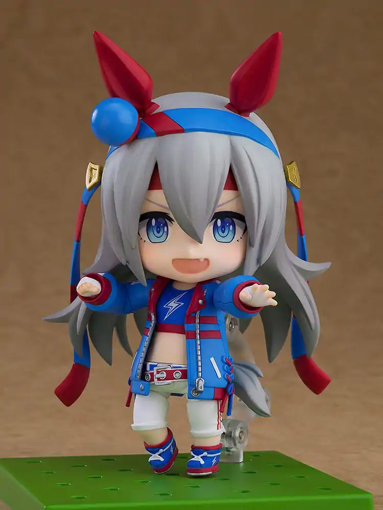 Uma Musume Pretty Derby Nendoroid akcijska figura Tamamo Cross 10 cm fotografija izdelka