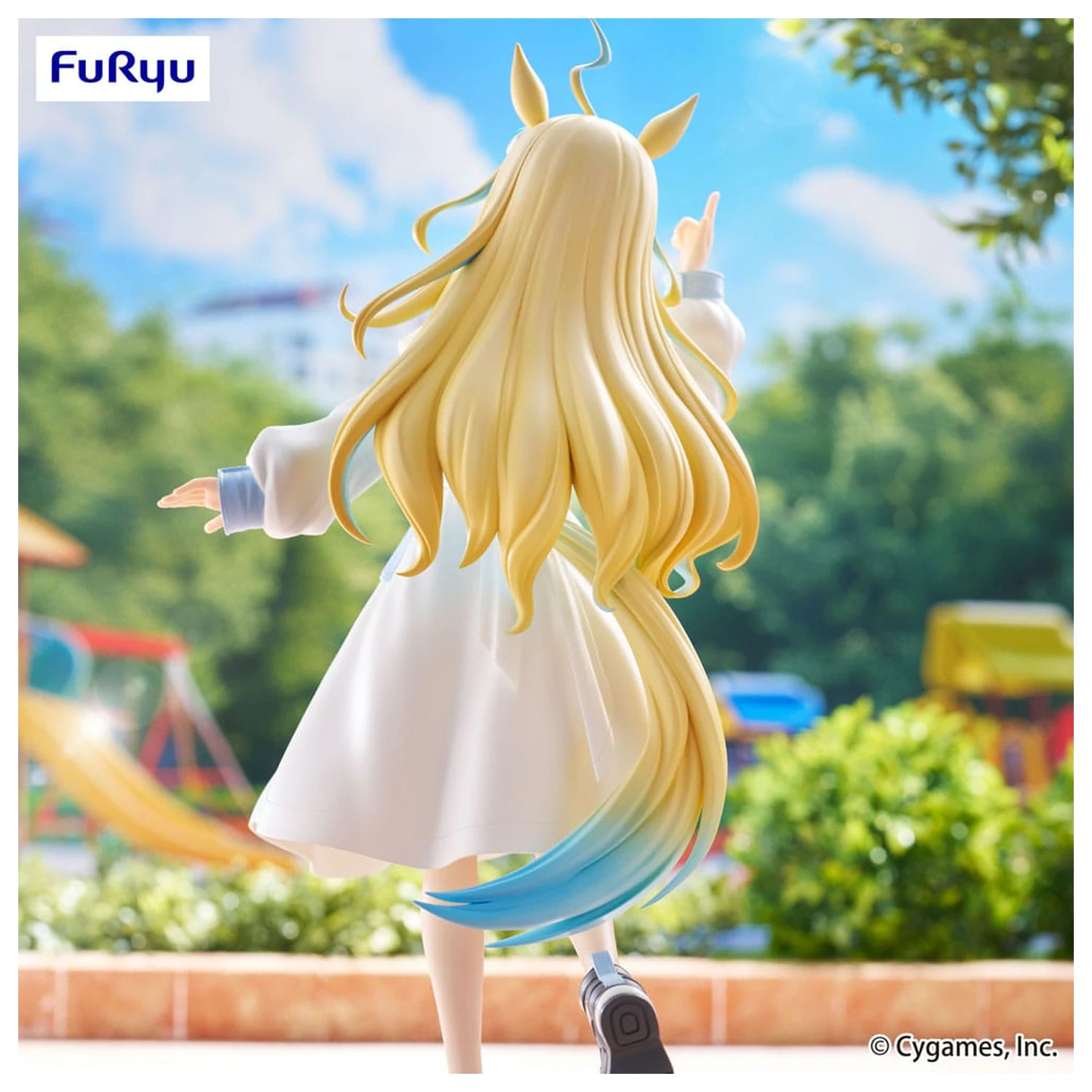 Uma Musume Pretty Derby Trio-Try-iT PVC Kip Neo Universe 22 cm fotografija izdelka