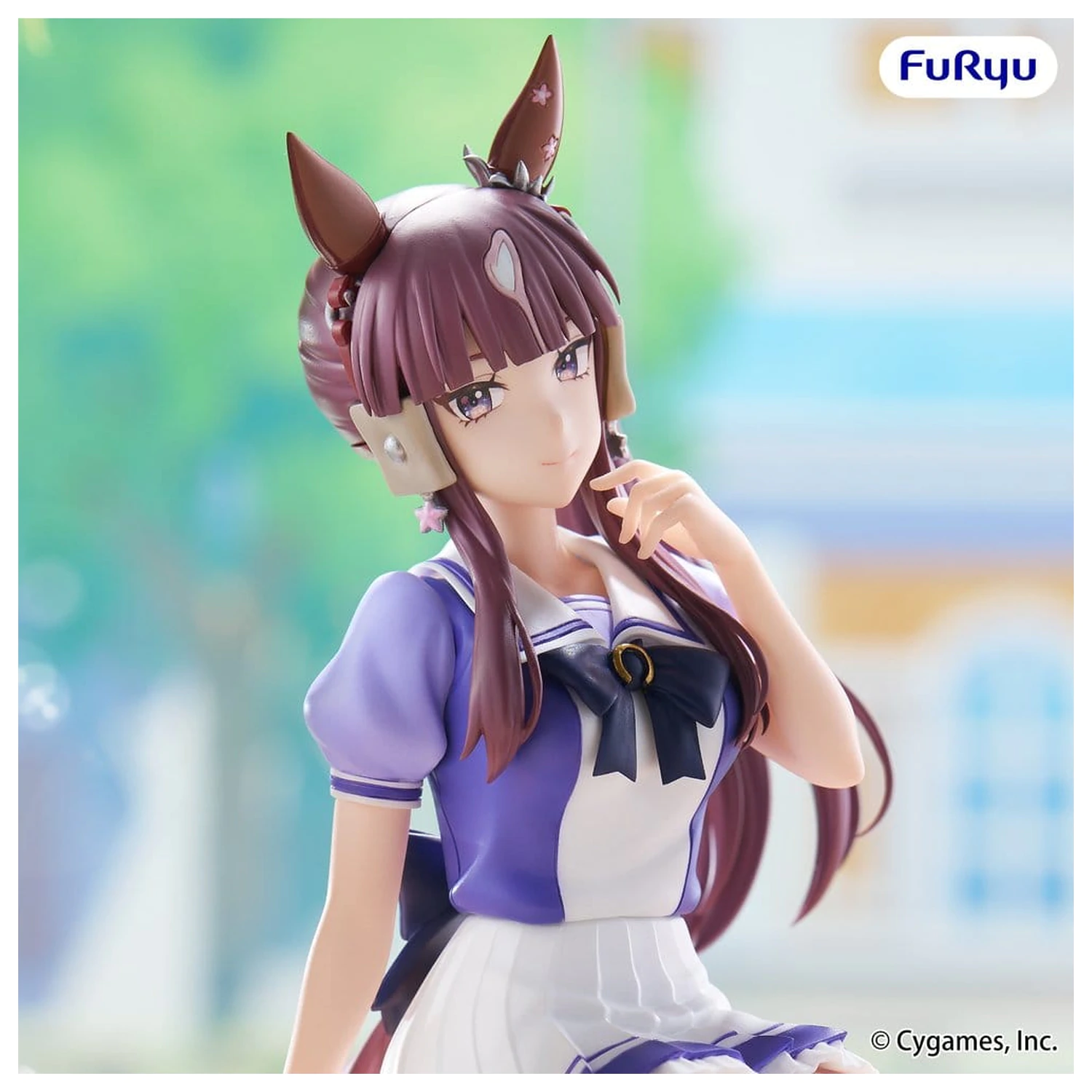 Umamusume: Pretty Derby Zamašek za rezance PVC figura Lucky Lilac 17 cm fotografija izdelka