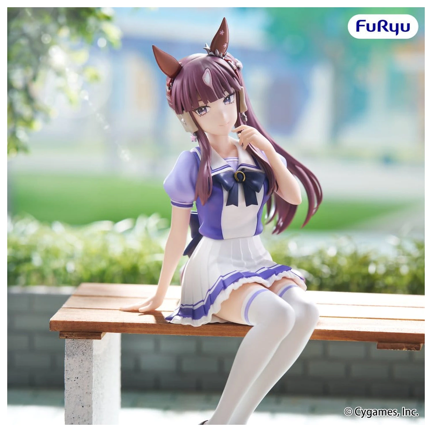 Umamusume: Pretty Derby Zamašek za rezance PVC figura Lucky Lilac 17 cm fotografija izdelka