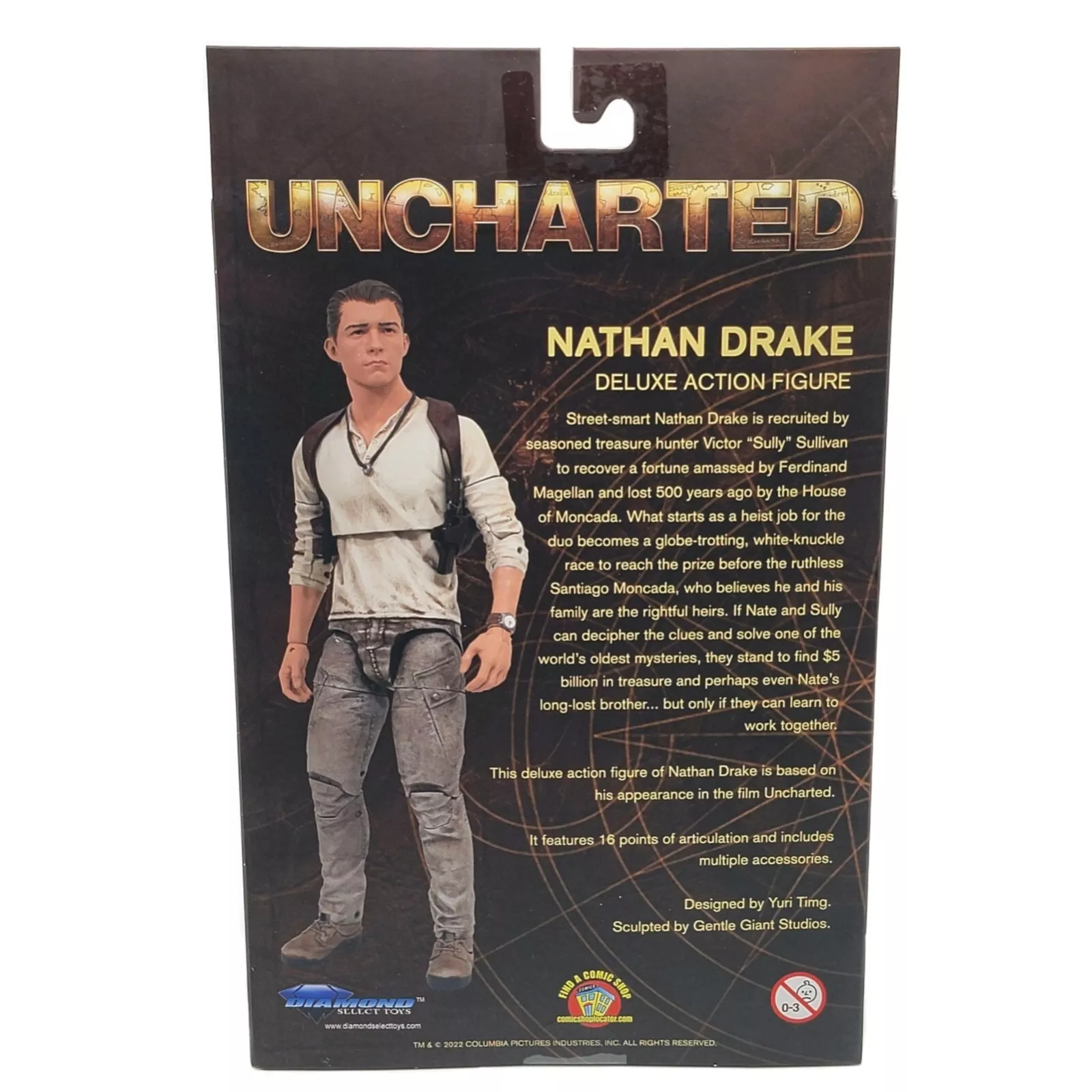 Uncharted Deluxe Akcijska Figura Nathan Drake 18 cm fotografija izdelka