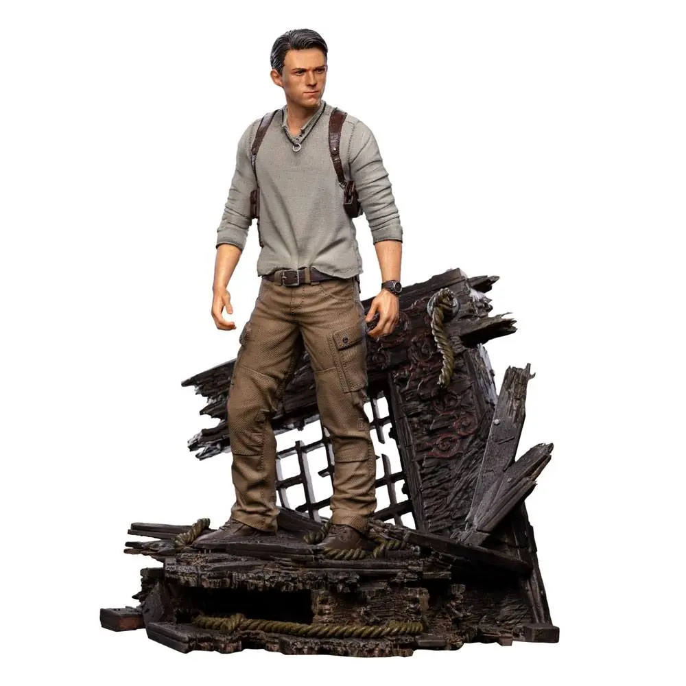 Uncharted Movie Deluxe Art Scale kip 1/10 Nathan Drake 22 cm fotografija izdelka