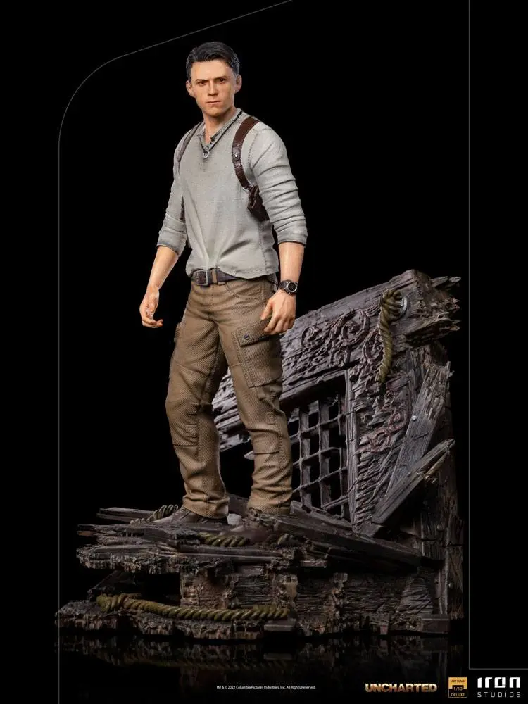 Uncharted Movie Deluxe Art Scale kip 1/10 Nathan Drake 22 cm fotografija izdelka