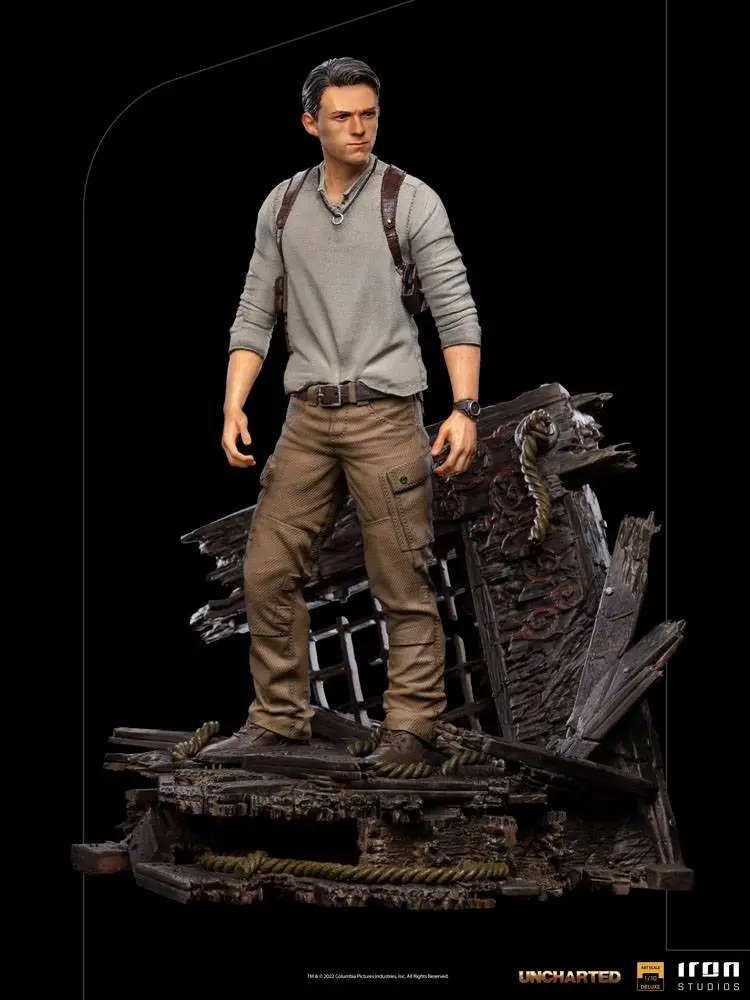 Uncharted Movie Deluxe Art Scale kip 1/10 Nathan Drake 22 cm fotografija izdelka