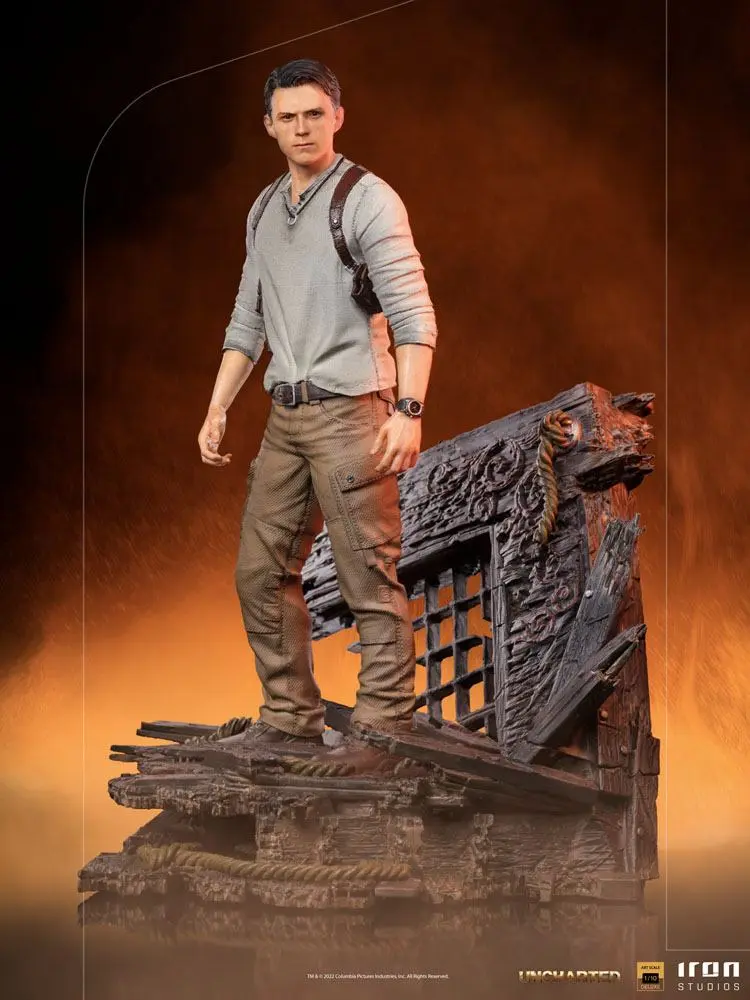 Uncharted Movie Deluxe Art Scale kip 1/10 Nathan Drake 22 cm fotografija izdelka