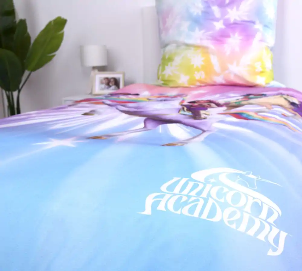 Unicorn Academy posteljnina Magic 135 x 200 cm fotografija izdelka