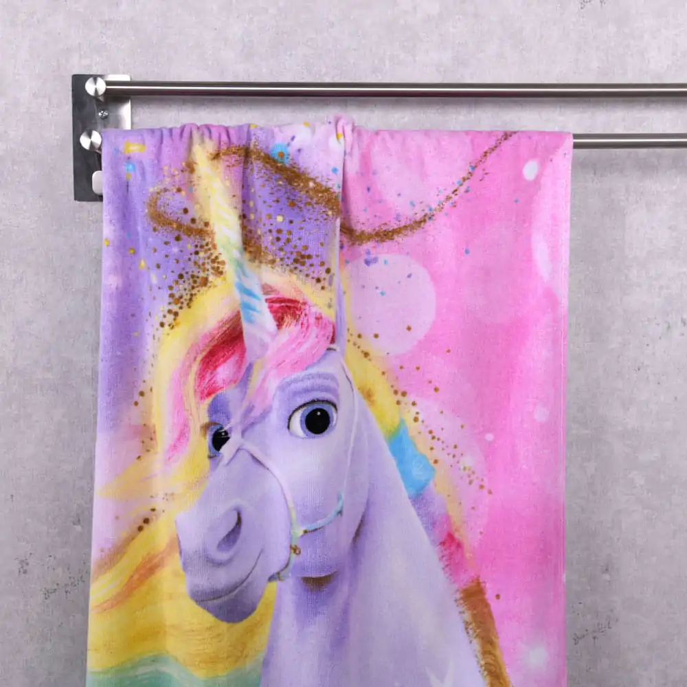 Unicorn Academy Velour Brisača Magic 75 x 150 cm fotografija izdelka