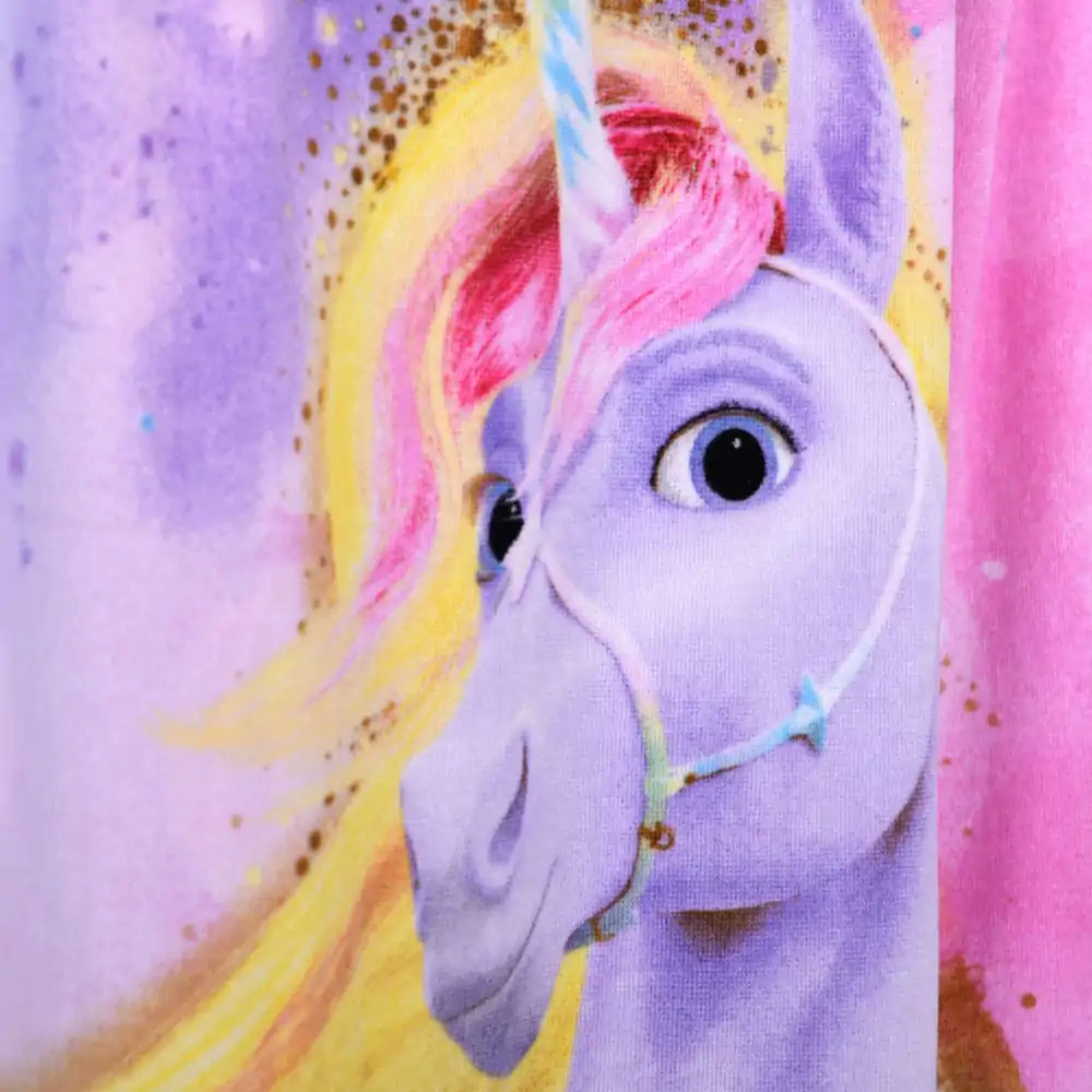 Unicorn Academy Velour Brisača Magic 75 x 150 cm fotografija izdelka