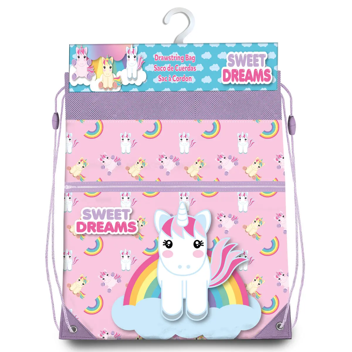Unicorn Sweet Dream torba za telovadnico 41 cm fotografija izdelka