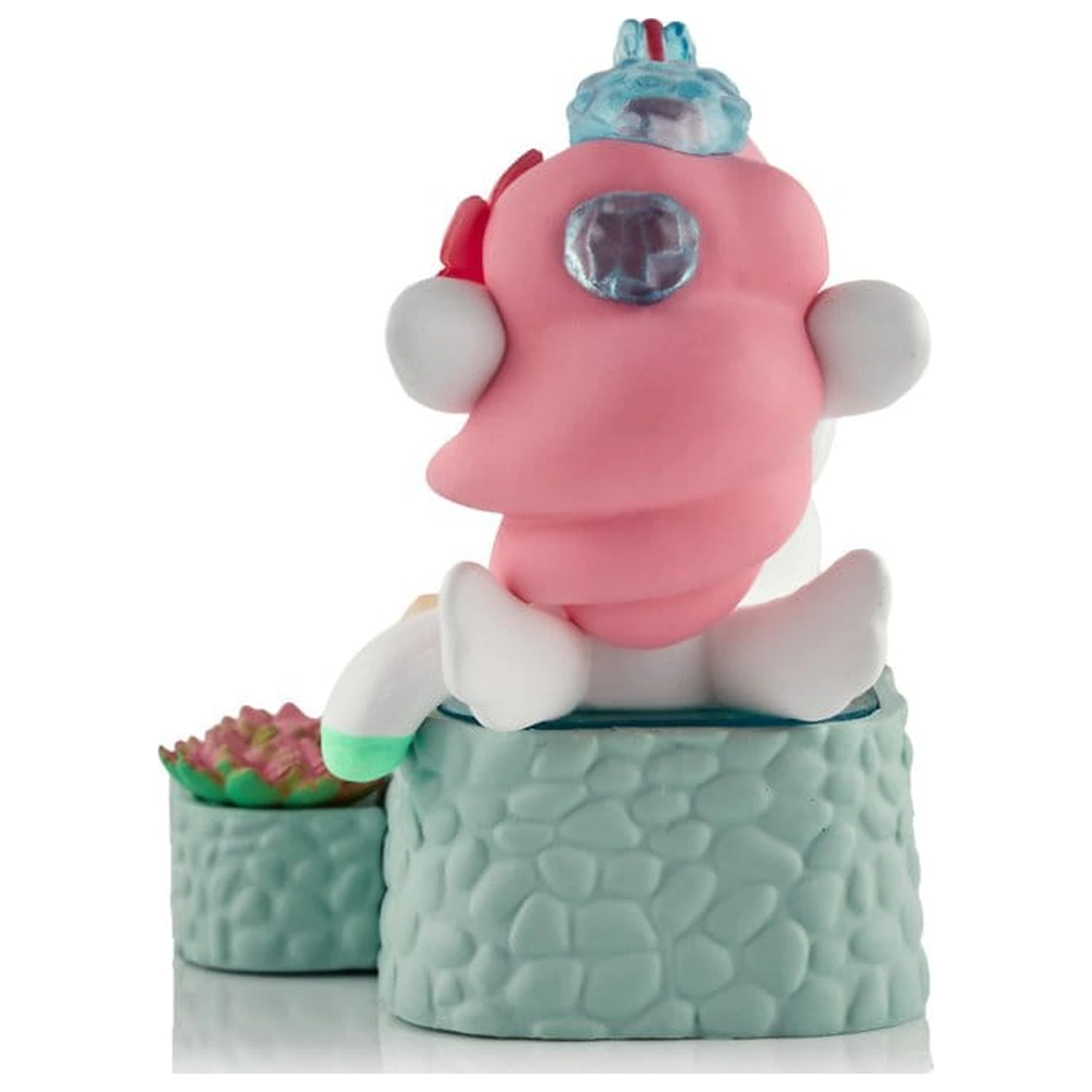 Unicorno figura v škatli z okencem Spa Day Hot Springs Oasis 7 cm fotografija izdelka