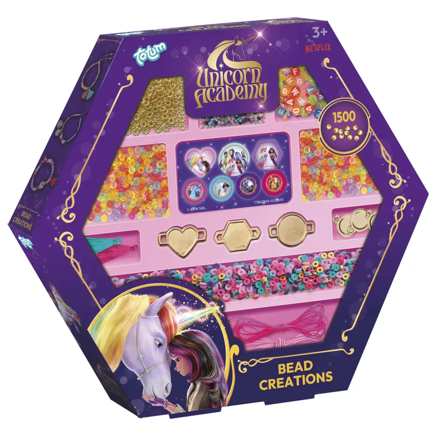 Unicorn Academy Friends Komplet perl za ustvarjanje nakita fotografija izdelka