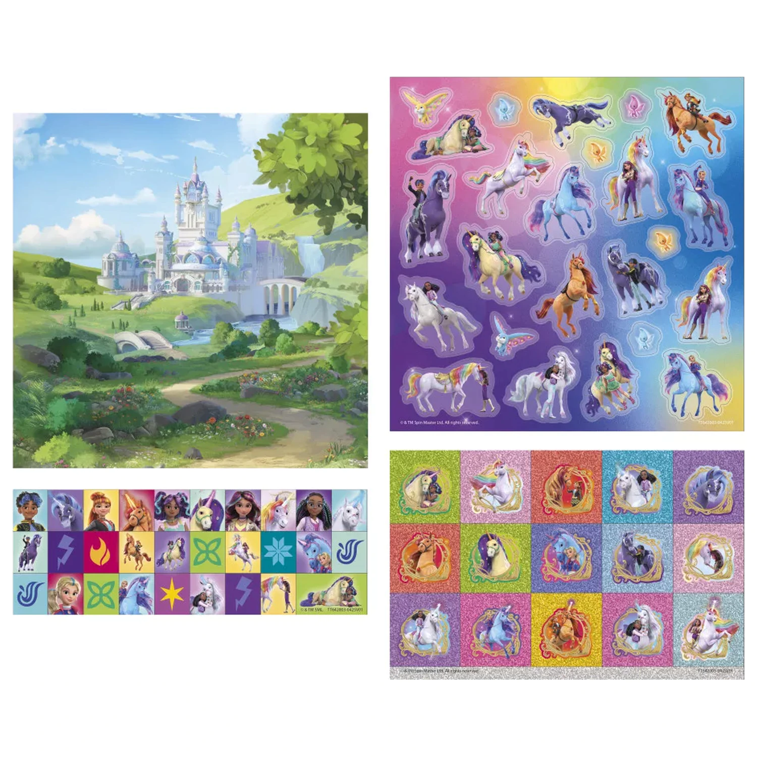 Unicorn Academy Friends Set nalepk fotografija izdelka