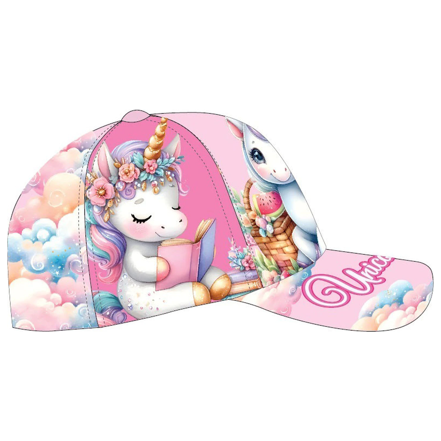 Unicorn Clouds otroška baseball kapa 53 cm fotografija izdelka