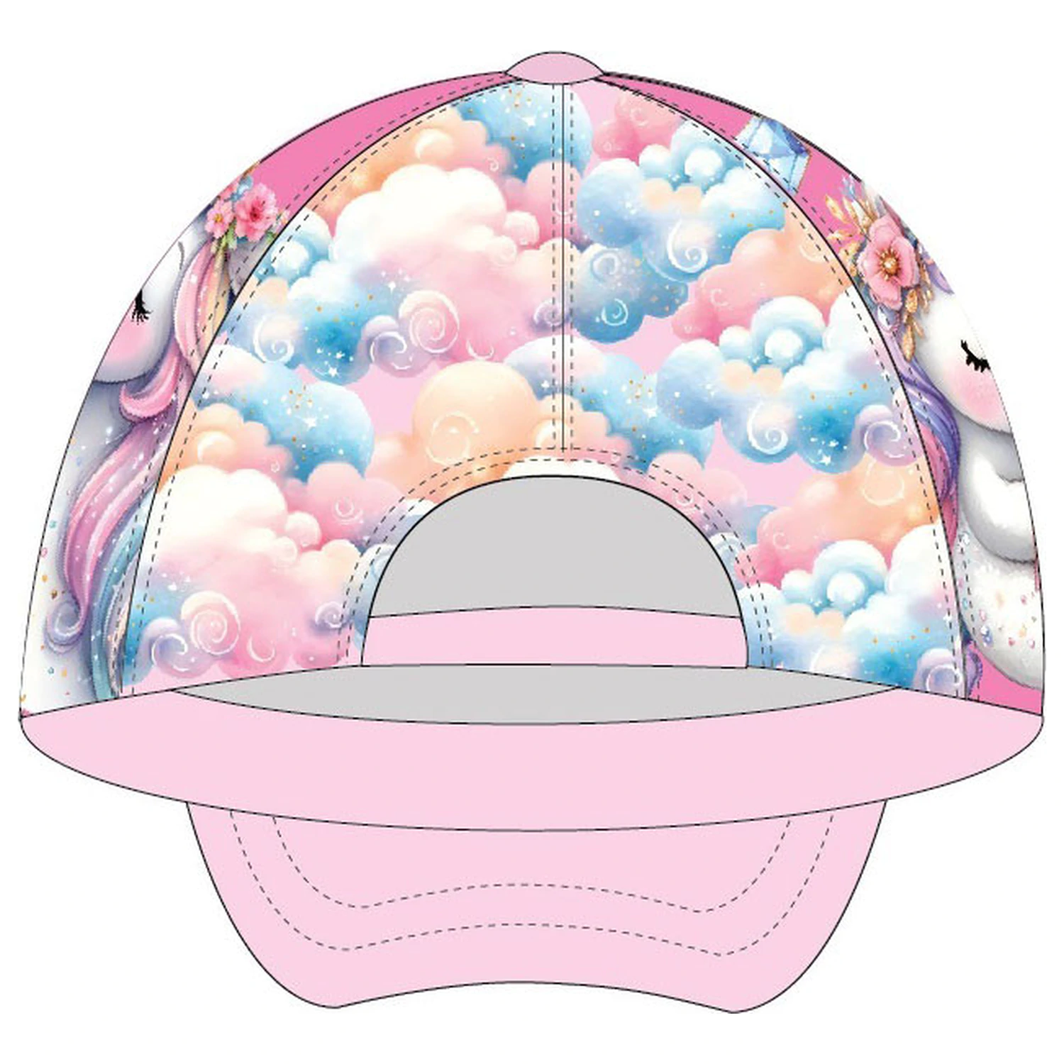 Unicorn Clouds otroška baseball kapa 53 cm fotografija izdelka