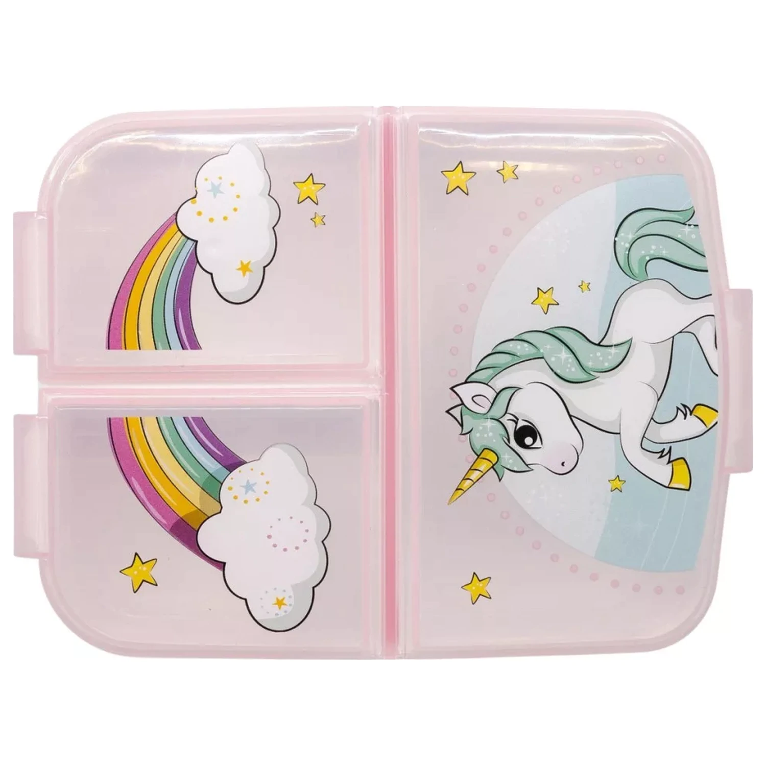 Unicorn Range večprekatna škatla za malico, škatla za sendviče fotografija izdelka